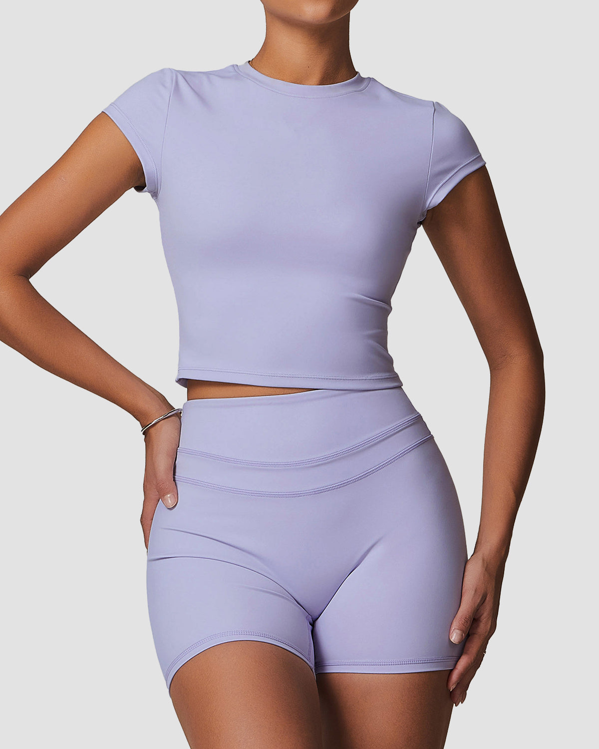 Conjunto Ajustado de Gimnasio para Yoga y Fitness