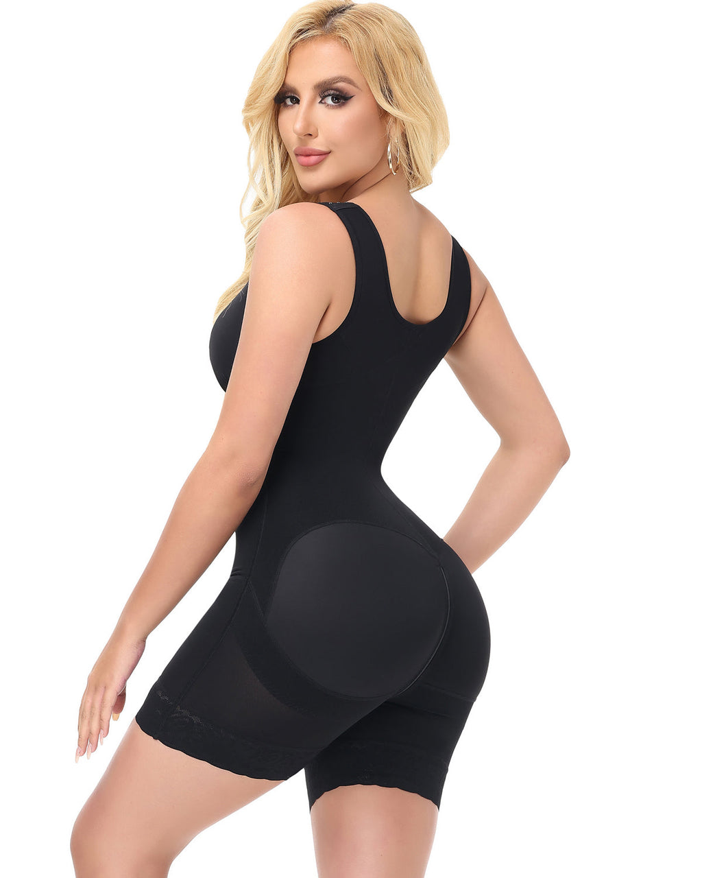 Shapshe® Faja Colombiana Moldeadora de Cuerpo con Cierre Frontal y Soporte para el Busto