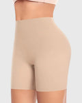 Panties tipo short moldeadores sin costuras con control de abdomen para mujer