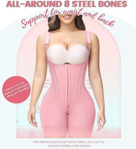 Shapshe® Fajas Colombianas Moldeadoras de Cuerpo Completo Control de Abdomen Levantamiento de Glúteos Post Cirugía Compresión