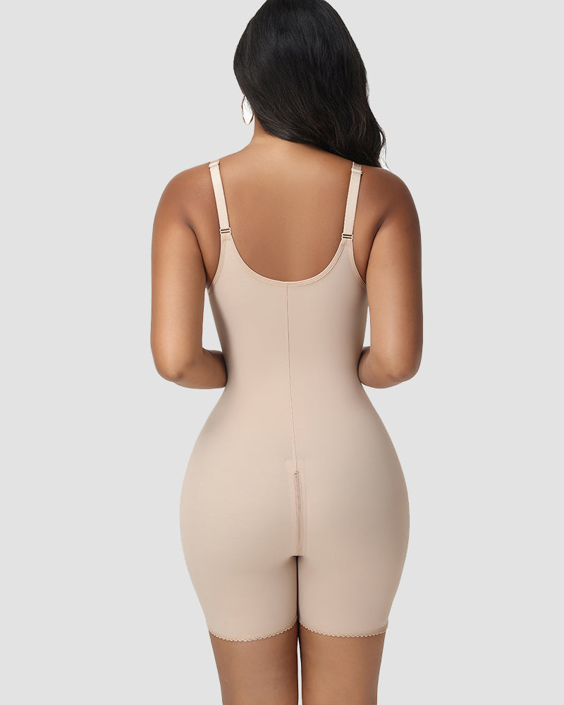 Moldeador Corporal Completo Shapshe® con Panel de Encaje y Cierre Frontal