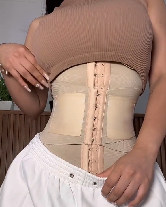 Shapshe® Faja Moldeadora de Cintura en Reloj de Arena con Soporte Firme