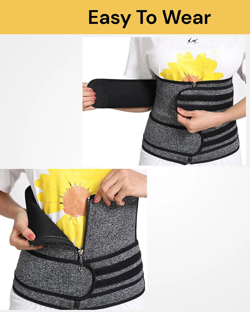 Cinturilla Moldeadora de Neopreno para Sudoración, Corsé Adelgazante para Mujer