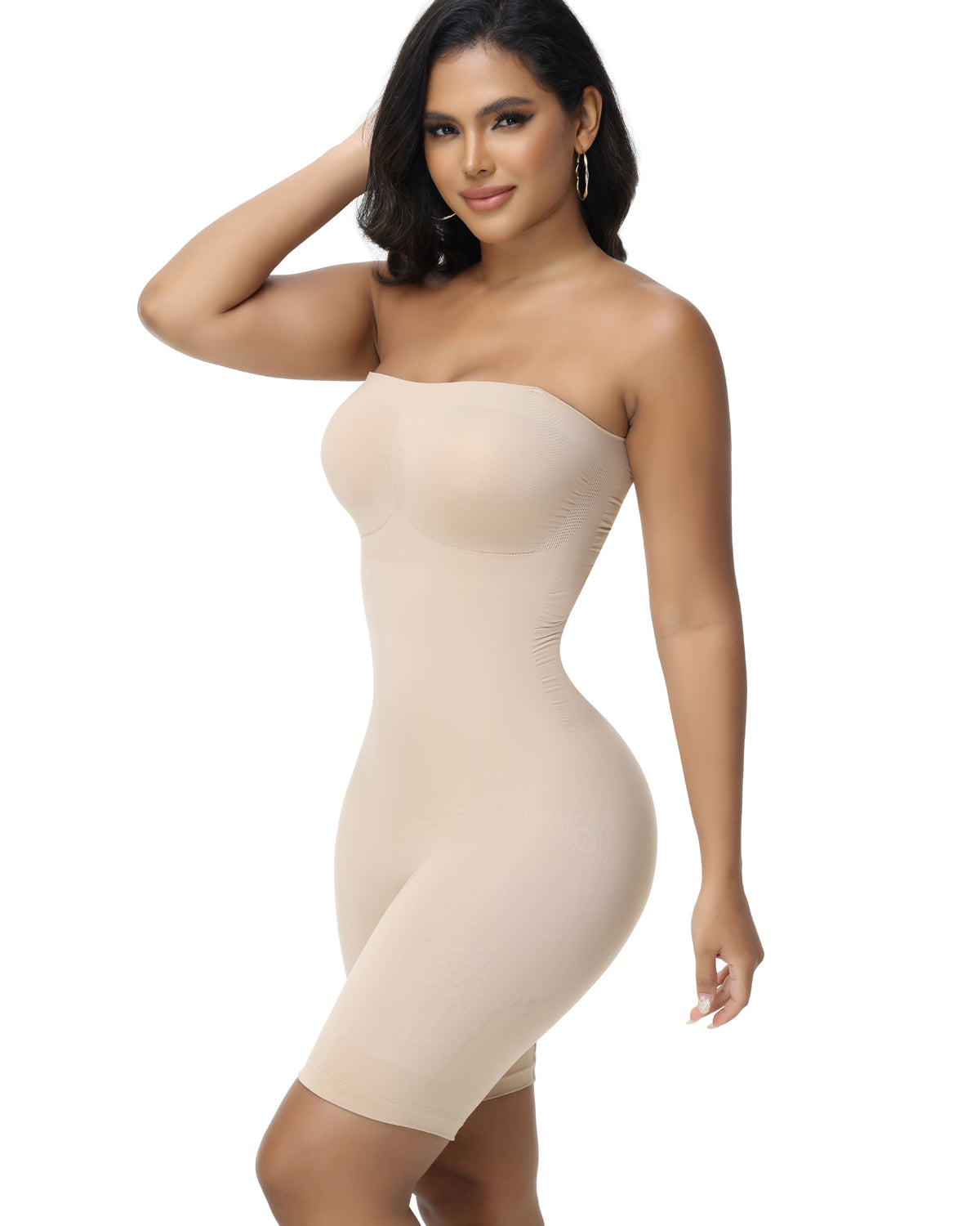 Shapshe® Body Moldeador Sin Tirantes Control Abdomen Cintura de Reloj de Arena