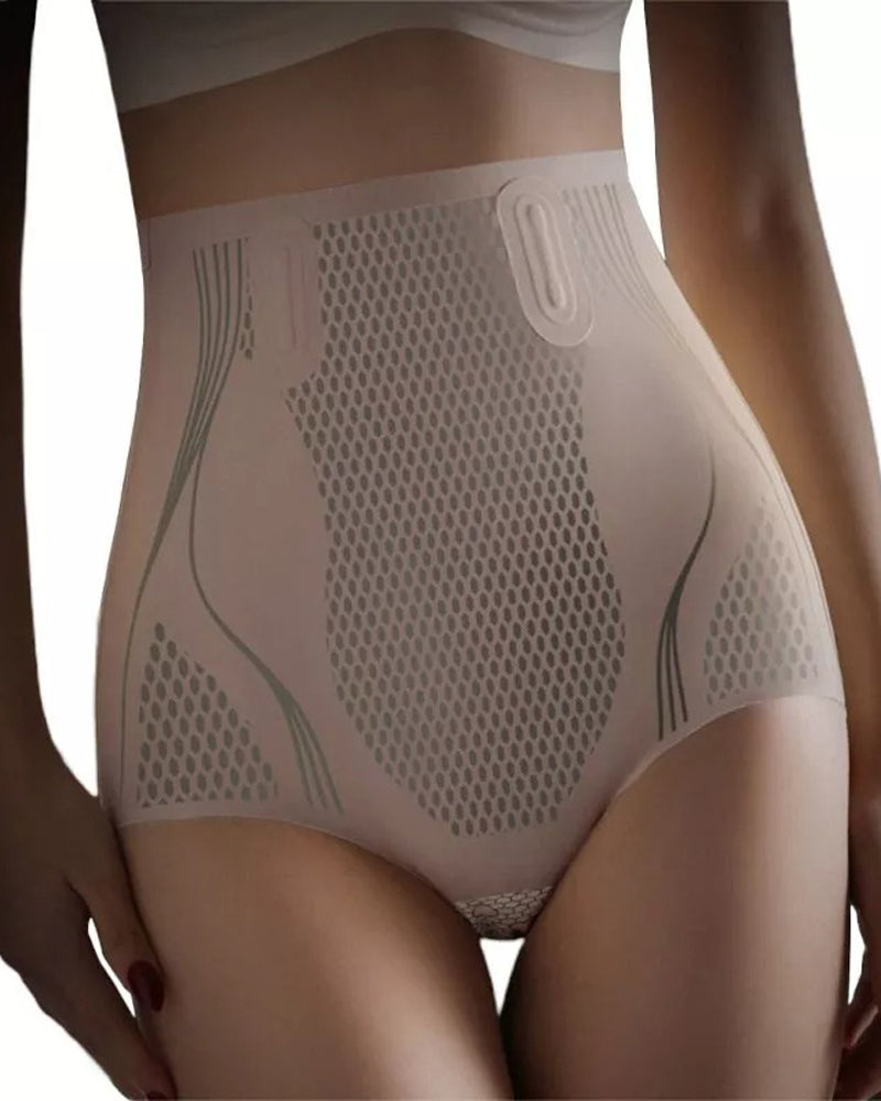 Panty Moldeador Mágico de Fibra de Grafeno con Control de Abdomen, Levantamiento de Glúteos y Cintura Alta Adelgazante