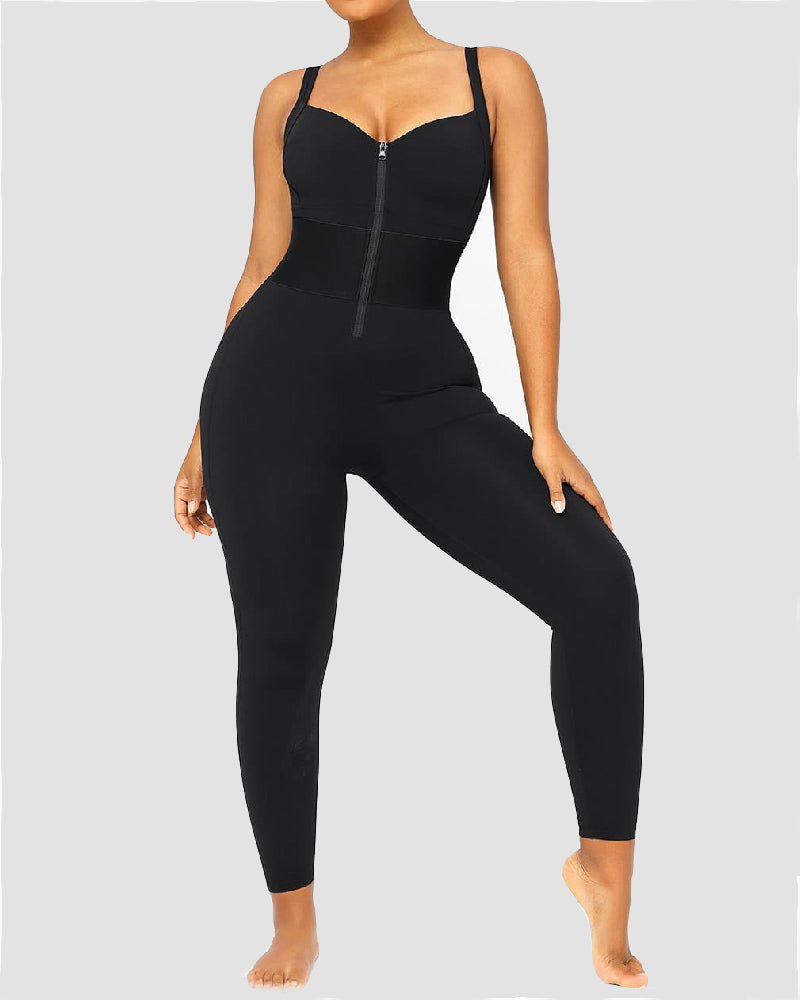 Shapshe® Mono Enterizo Sin Mangas para Mujer con Control de Abdomen, Cinturilla Ajustada, Estilo Bodycon para Yoga