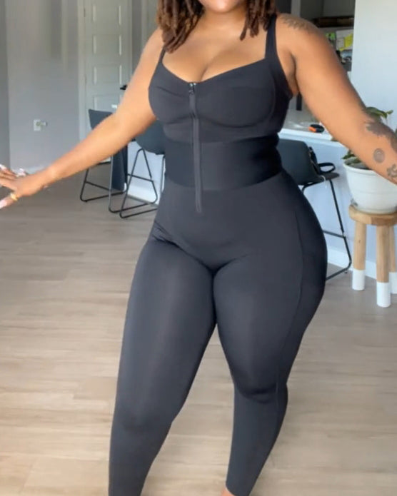 Shapshe® Mono Enterizo Sin Mangas para Mujer con Control de Abdomen, Cinturilla Ajustada, Estilo Bodycon para Yoga
