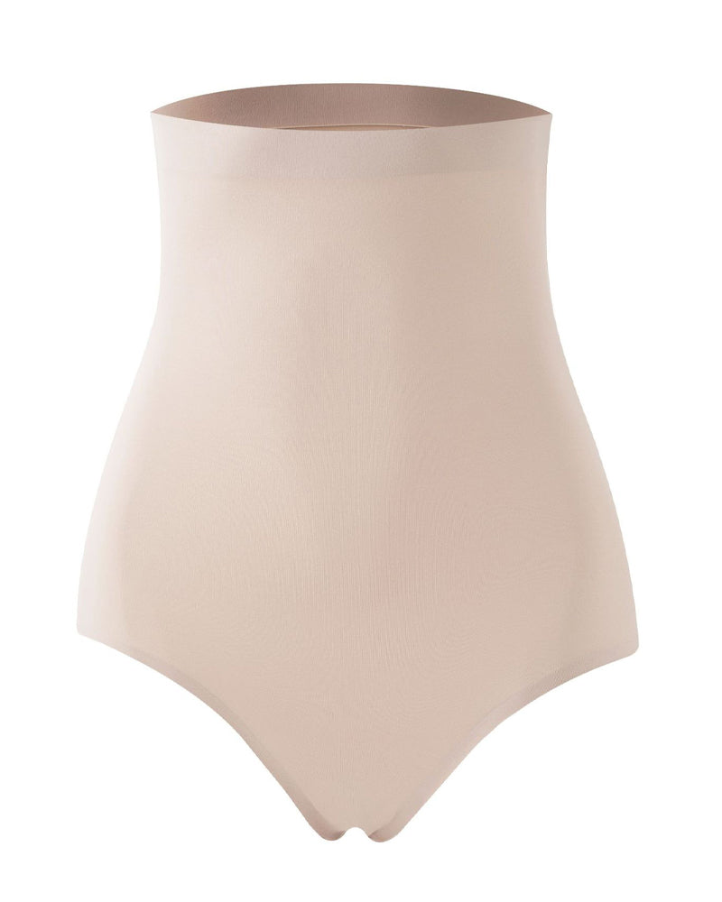 Braga Moldeadora Sin Costuras de Cintura Alta Control de Abdomen Ropa Interior Moldeadora Postparto