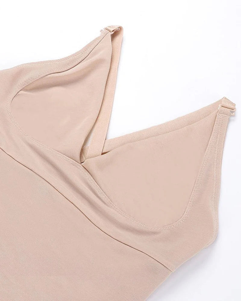 Body Shaper Sin Costuras con Control de Abdomen, Levanta Glúteos, Tanga y Espalda Descubierta