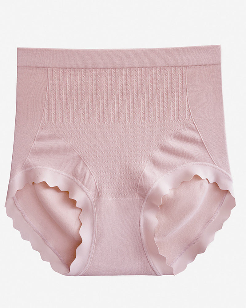 Bragas de tiro alto para mujer con entrepierna antibacteriana, pantaletas elásticas de cobertura total