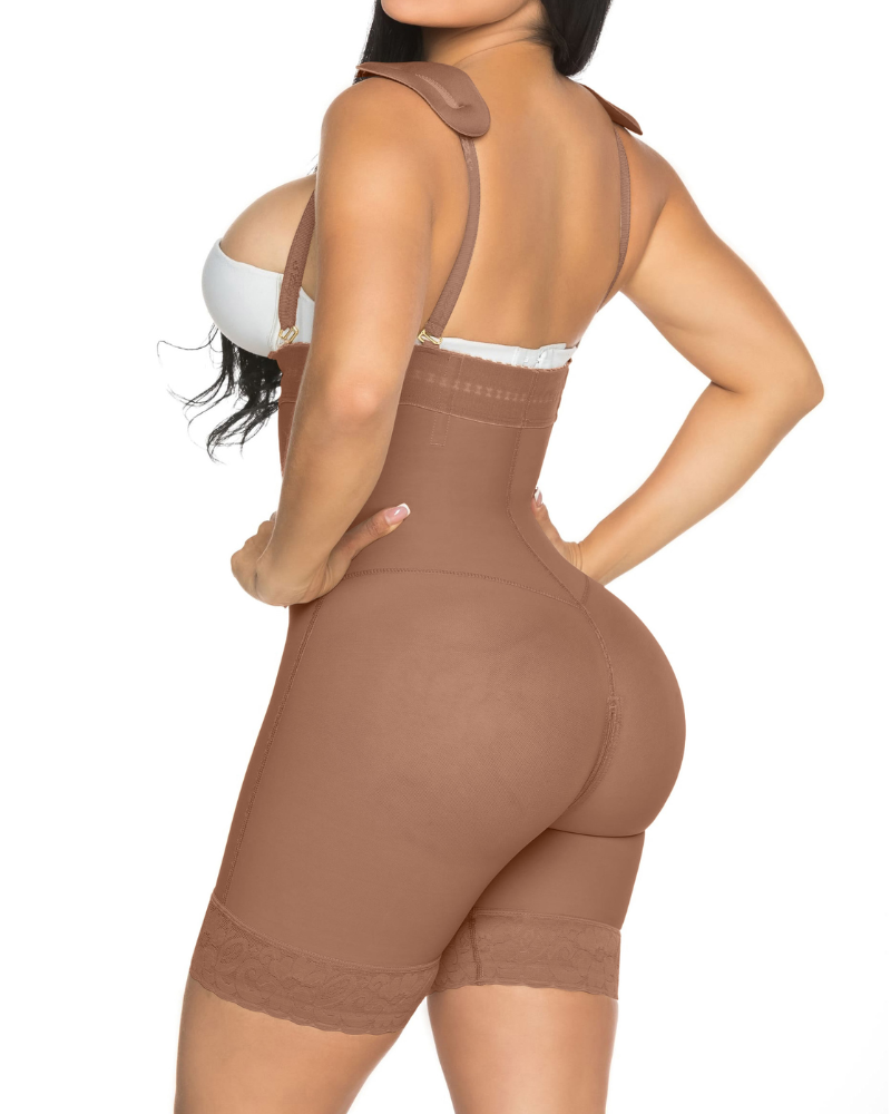 Shapshe® Faja Corporal Moldeadora de Control Firme con Escote Abierto