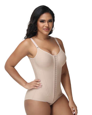 Shapshe® Fajas Colombianas con Ganchos Moldeador Corporal de Control Abdominal