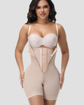 Shapshe® Fajas Short Moldeador con Cremallera en la Entrepierna y Tirantes Desmontables