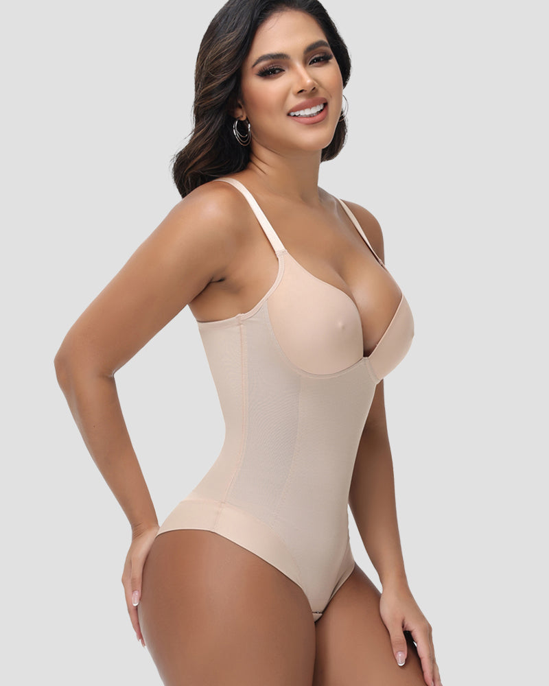 Shapshe® Faja Moldeadora Sujetador con Control de Abdomen y Braguitas Body