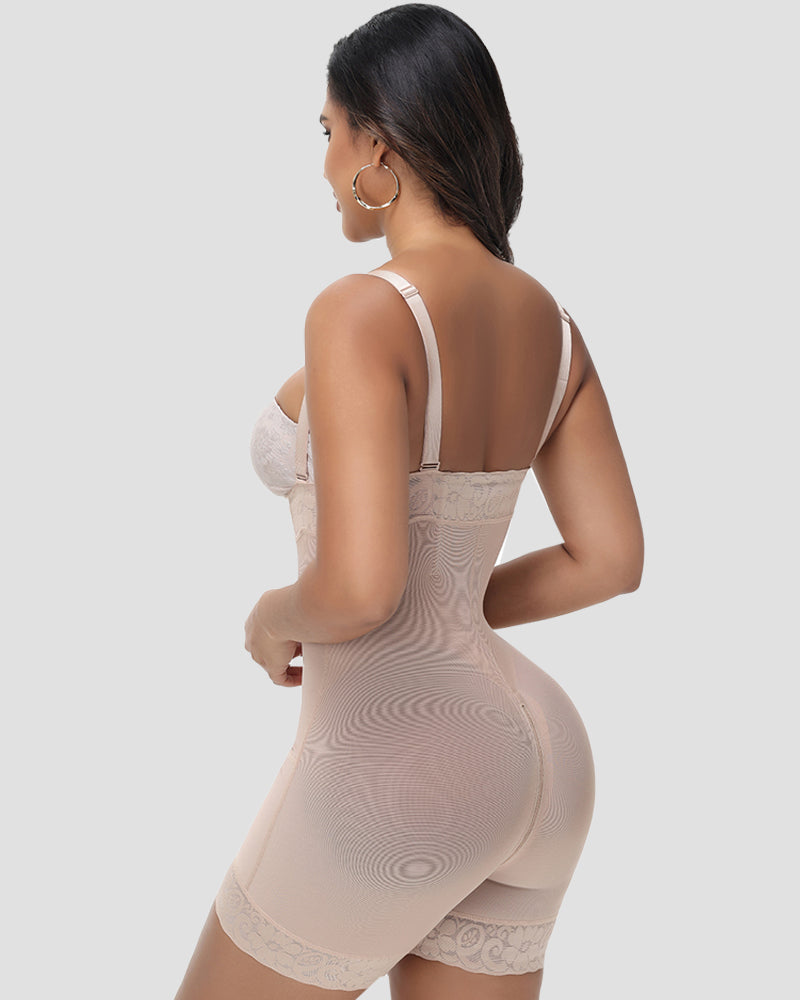 Shapshe® Fajas Moldeadoras Sin Costuras con Tirantes Ajustables y Escote Abierto (Preventa)