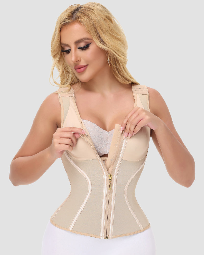 Shapshe® Faja Moldeadora de Cintura para Mujer con Control de Abdomen y Corsé de Reloj de Arena con Sujetador