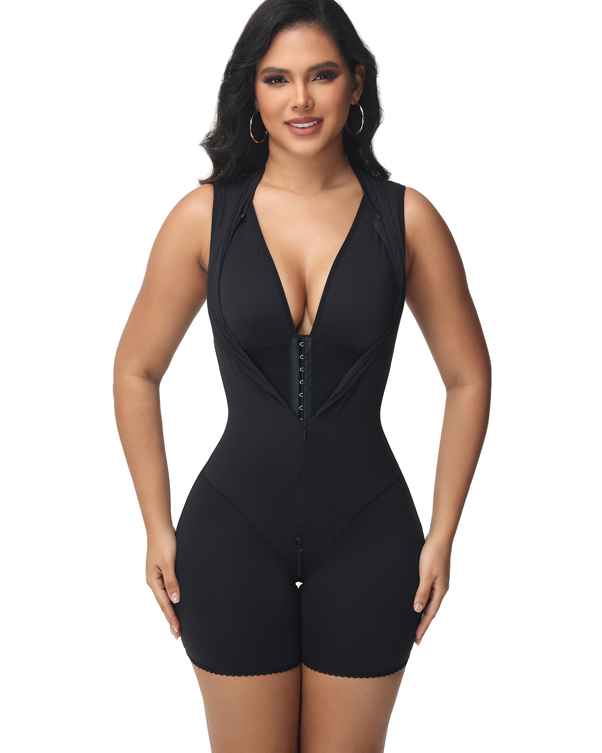 Shapshe® Faja Deportiva 2 en 1 con Cuello Alto y Doble Capa