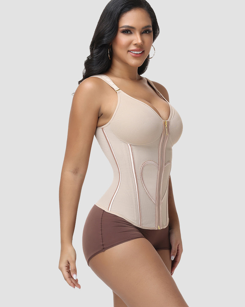 Shapshe® Fajas Colombianas Love Pattern Cinturilla Moldeadora para Abdomen