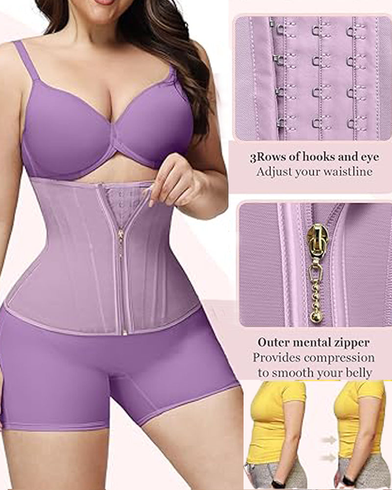 Shapshe® Top Reductor de Cintura con Cremallera y Ajuste Frontal tipo Body Tank Top