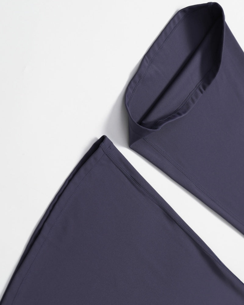 Pantalones de Yoga Acampanados de Cintura Alta, Levantamiento de Cadera y Secado Rápido