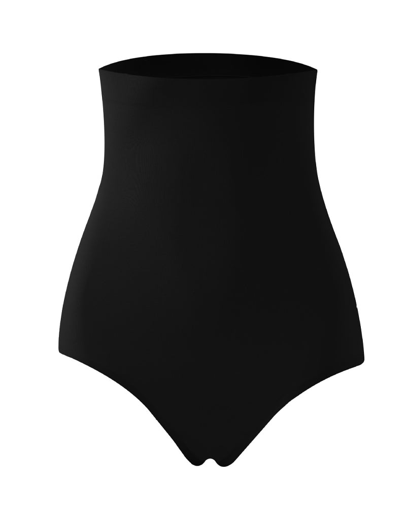 Braga Moldeadora Sin Costuras de Cintura Alta Control de Abdomen Ropa Interior Moldeadora Postparto