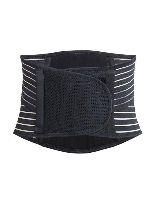 Entrenador de Cintura Femenino con Soporte Lumbar Antideslizante, Corsé Ajustable, Transpirable y con Diseño Calado
