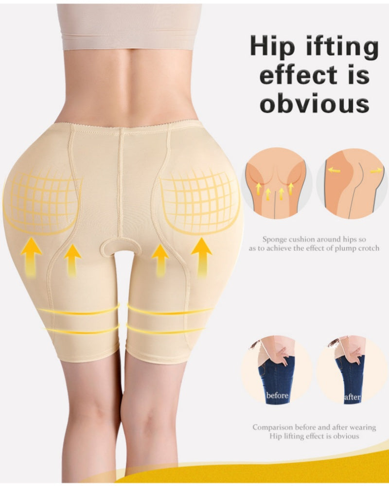 Shorts moldeadores para mujer, de tiro medio, control de abdomen y levantamiento de glúteos