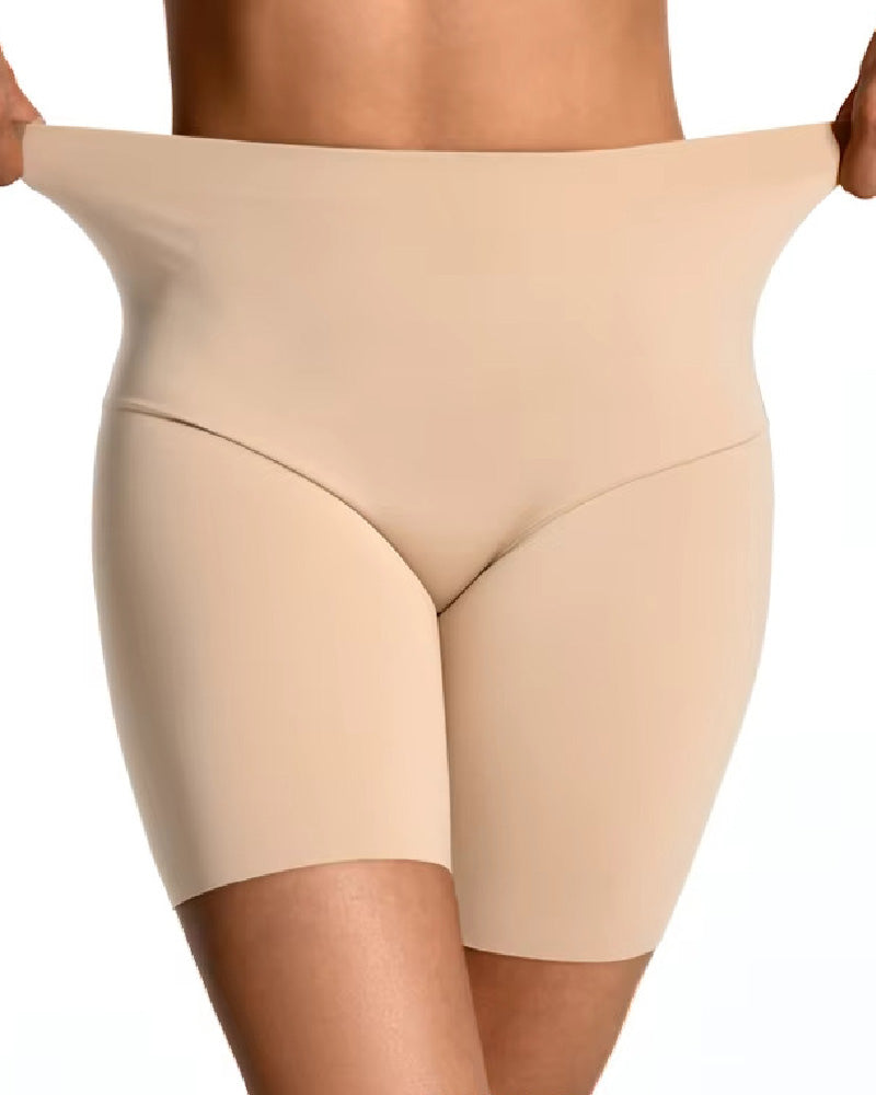 Shorts Reductores Moldeadores de Abdomen Sin Costuras Antideslizantes