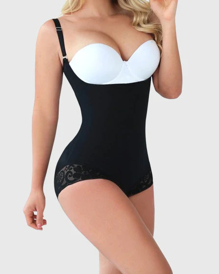 Shapshe® Faja Corporal Completa Moldeadora con Apertura en el Busto y Efecto Abdomen Plano
