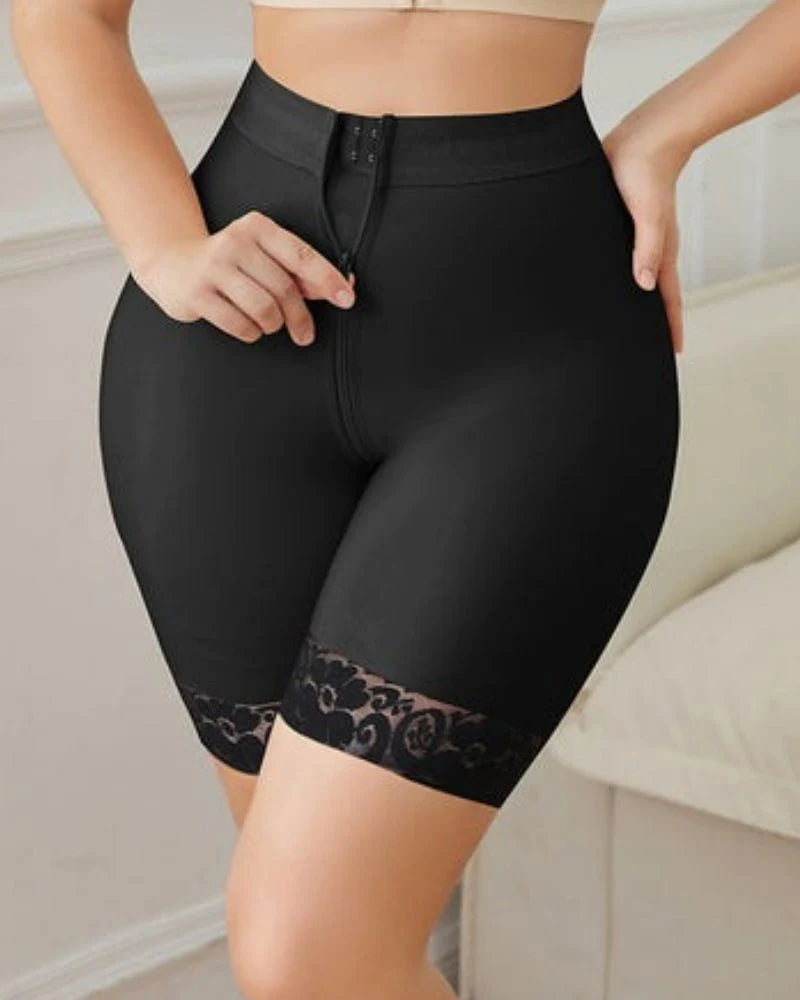 Shapshe® Bragas Faja Moldeadora para Mujer Levanta Glúteos Cintura Alta Reductoras de Muslos Negras
