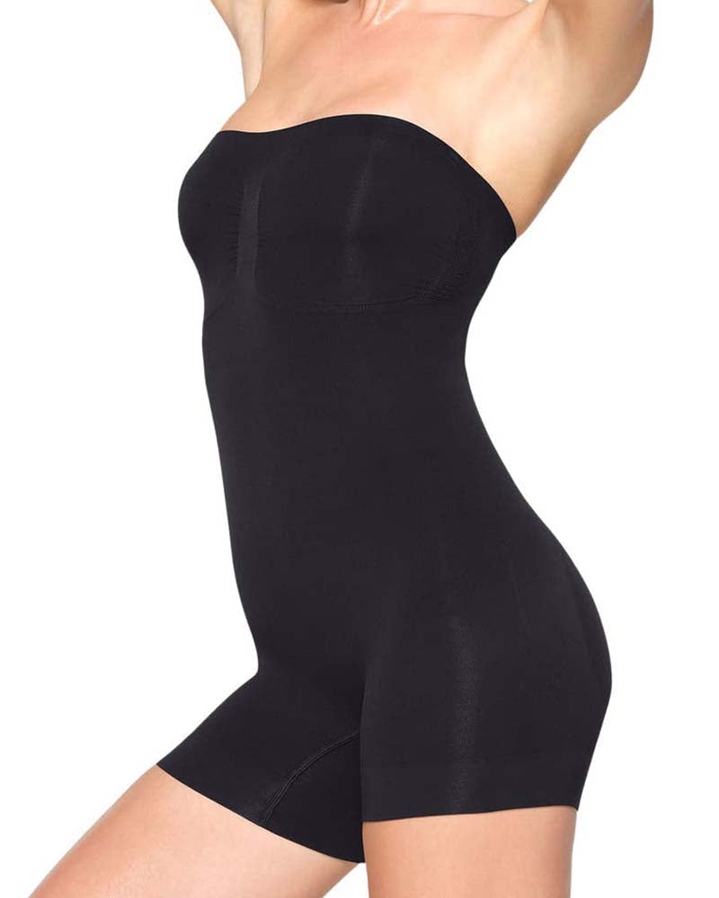 Body de Adelgazamiento Sin Mangas con Tirantes Removibles