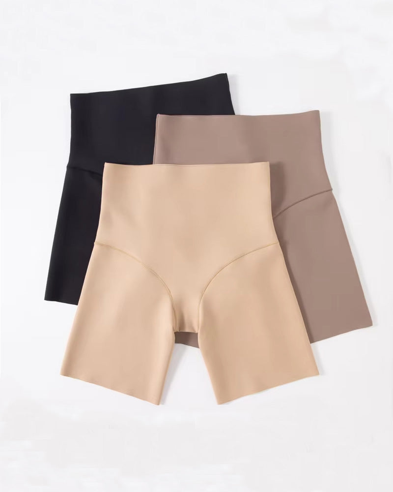Shorts Reductores Moldeadores de Abdomen Sin Costuras Antideslizantes
