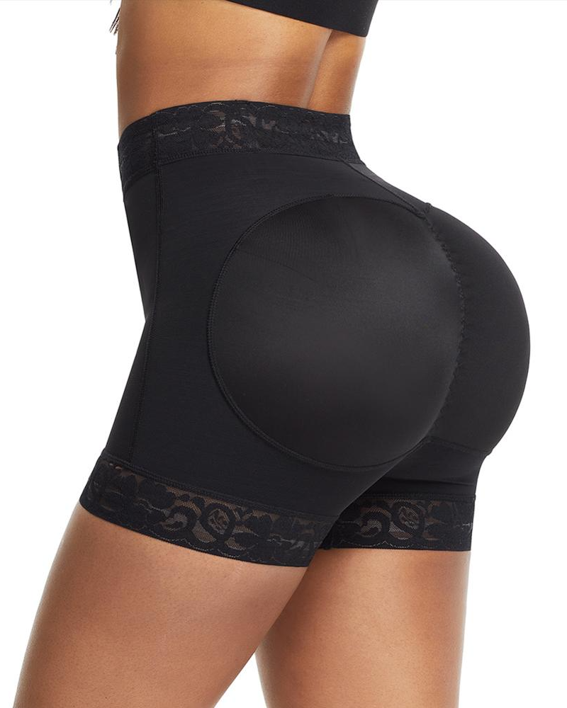 Shapshe® Shorts Moldeadores Levanta Glúteos de Cintura Media con Control de Abdomen para Mujer