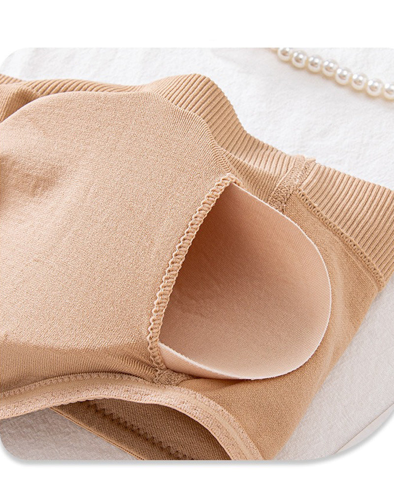 Sostén Push Up Sin Tirantes para Mujer, Sin Aro, Tipo Tubo Sin Costuras