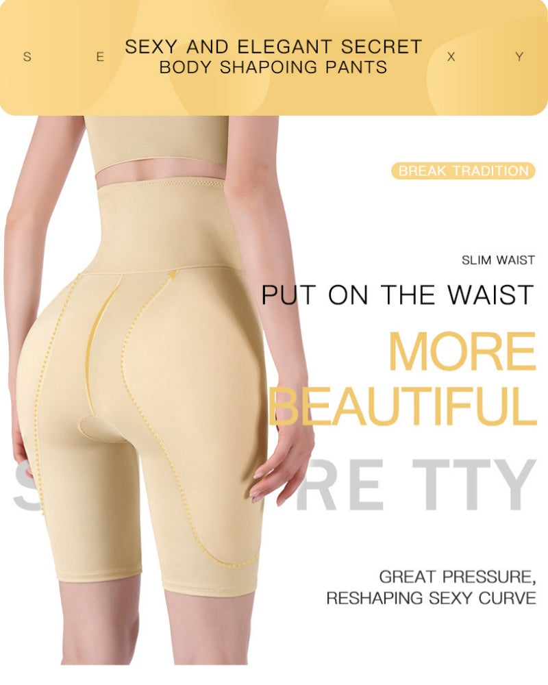 Shorts moldeadores para mujer, de cintura alta, que levantan abdomen y cadera