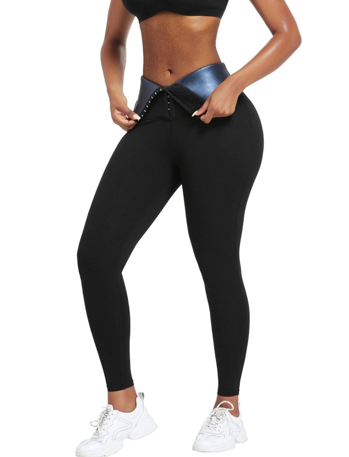 Leggings Moldeadores de Cintura Ancha con Alta Compresión y Levantamiento de Glúteos