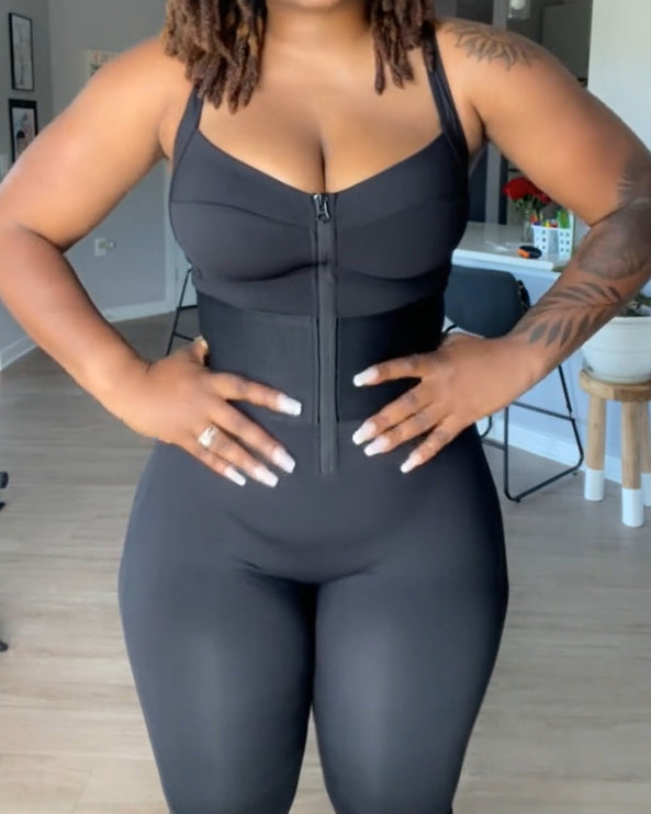 Shapshe® Mono Enterizo Sin Mangas para Mujer con Control de Abdomen, Cinturilla Ajustada, Estilo Bodycon para Yoga