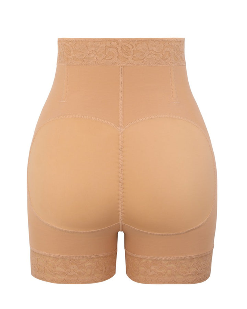 Shapshe® Short moldeador con cinturilla media, control de abdomen, cierre frontal, alta compresión y levantador de glúteos