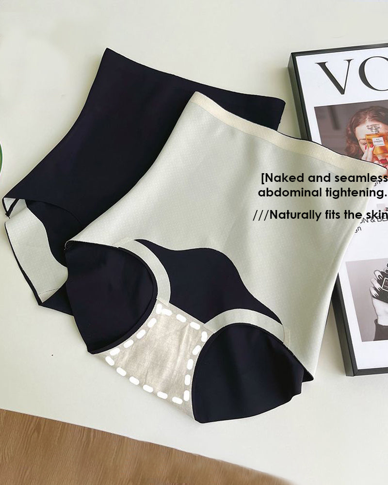 Panties moldeadores de cintura alta para mujer, sin costuras, control de abdomen y sin enrollamiento