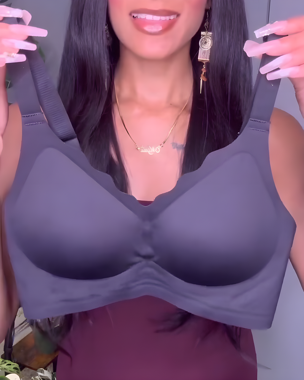Sostén Push Up para Mujer Sin Costuras, Transpirable, Sin Aros y Cómodo