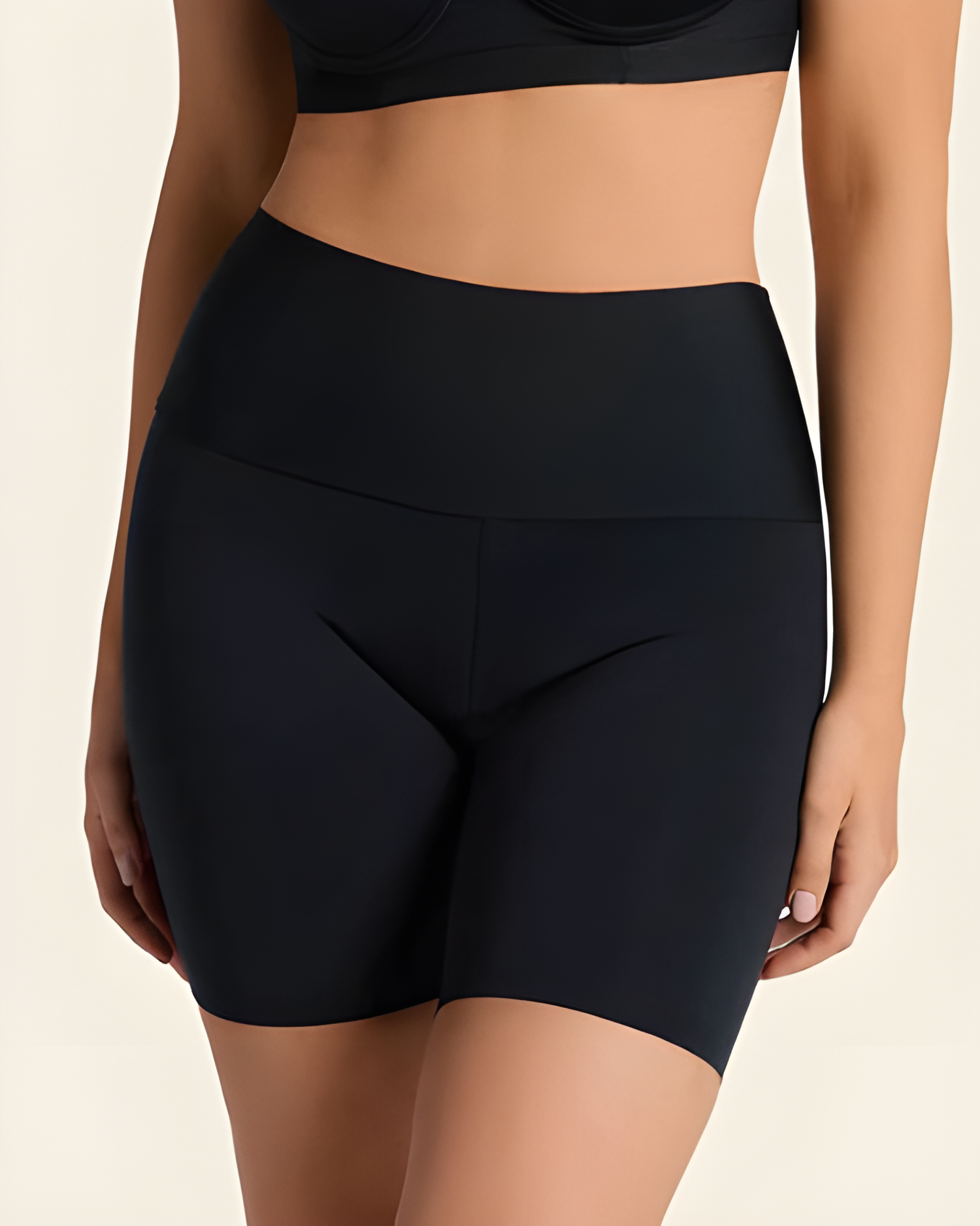 Shorts Moldeadores Cómodos de Cintura Alta sin Costuras con Control de Abdomen