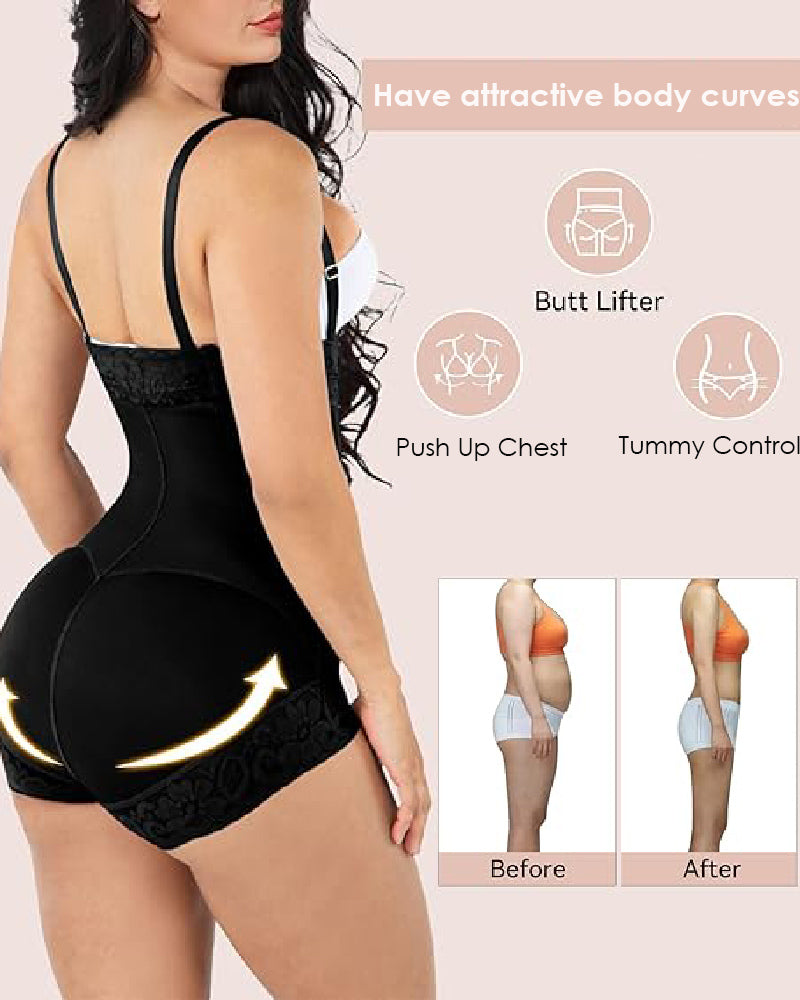 Moldeador corporal completo para mujer, levantador de cadera, faja colombiana, entrenador de cintura