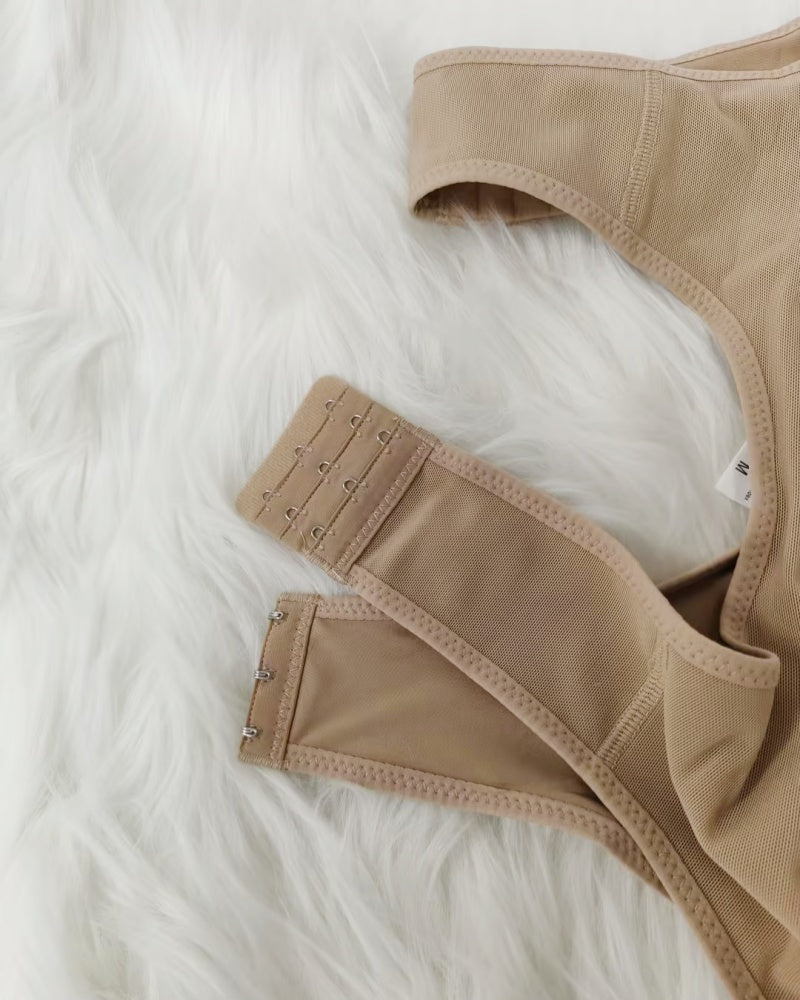Shapshe® Faja de Compresión Doble para Todo el Cuerpo Etapa 2 con Sostén Modelador