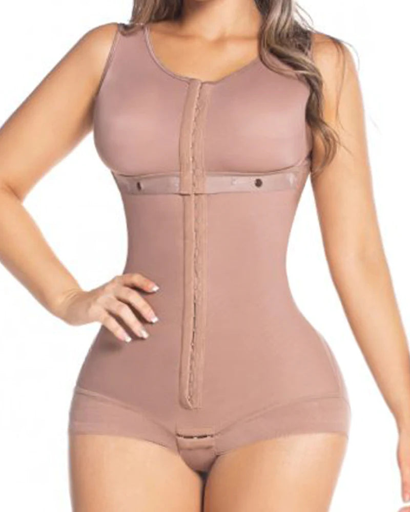 Shapshe® Body moldeador de compresión alta para busto completo con cierre de gancho y ojo