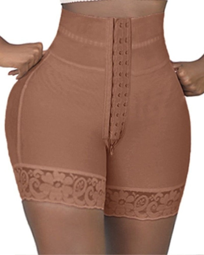 Shapshe® Shorts BBL de Doble Compresión de Cintura Alta con Panty de Control de Abdomen Medio