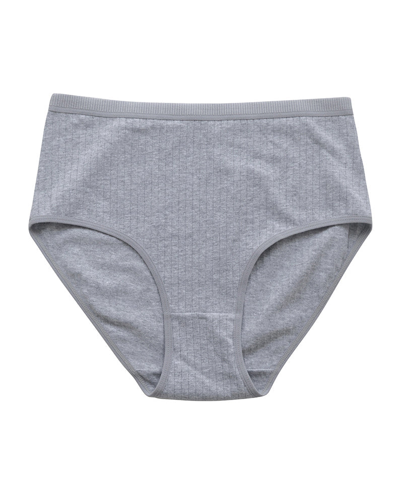 Braguitas de Algodón Puro de Cintura Alta con Control de Abdomen y Ropa Interior Transpirable