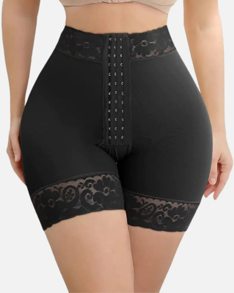 Shorts Levanta Glúteos Shapshe® con Ganchos en Ojo y Cintura Alta
