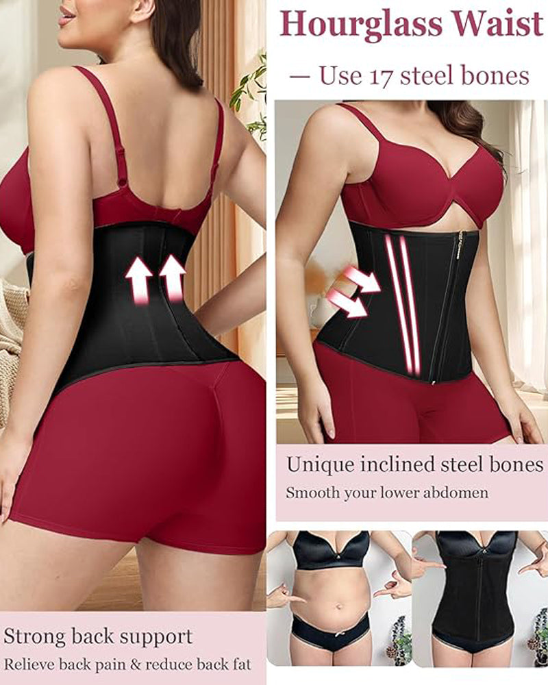 Shapshe® Top Reductor de Cintura con Cremallera y Ajuste Frontal tipo Body Tank Top