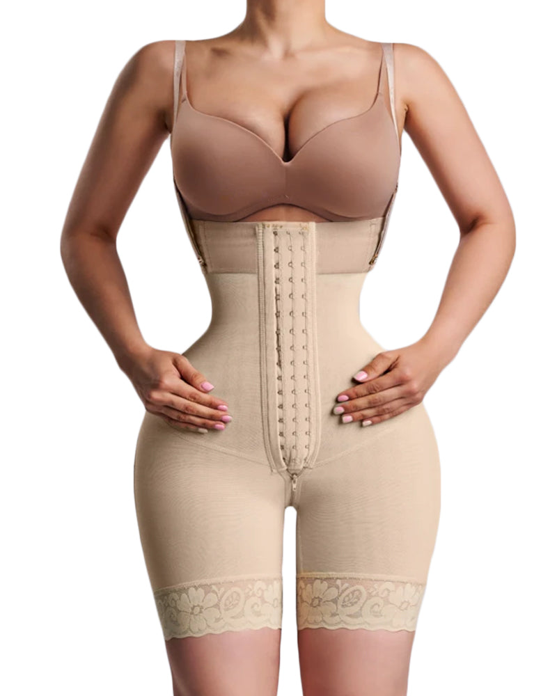 Shapshe® Moldeador Corporal para Mujer Control de Abdomen Faja Completa Cuerpo Enterizo con Pecho Abierto