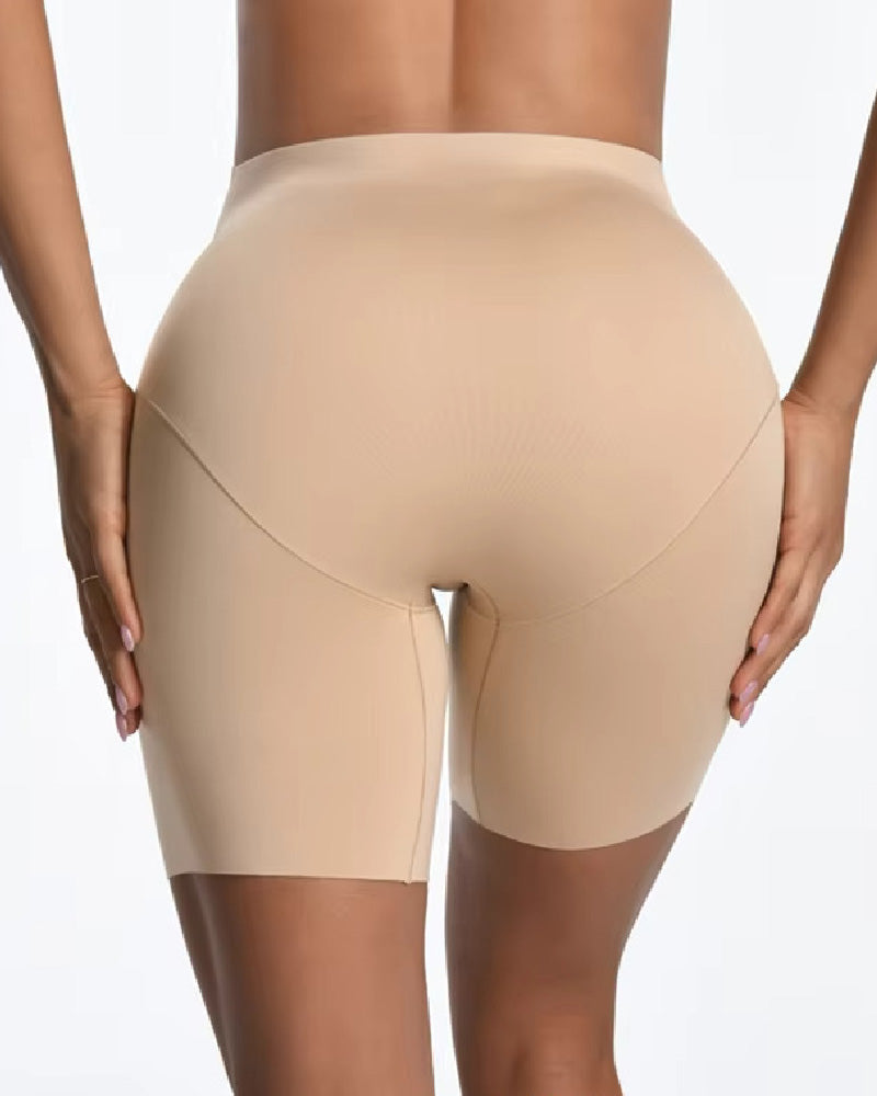 Shorts Reductores Moldeadores de Abdomen Sin Costuras Antideslizantes